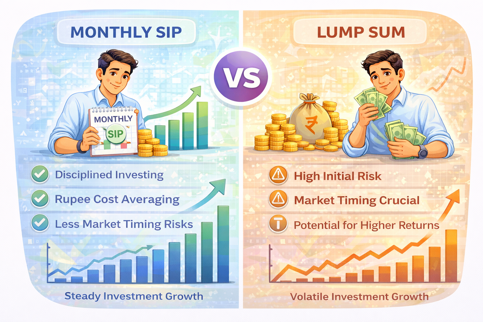 SIP vs Lump Sum: Which Investment Strategy Gives Better Returns?